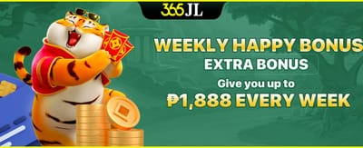 Weekly Happy Bonus: Extra Cash Back promotion banner
